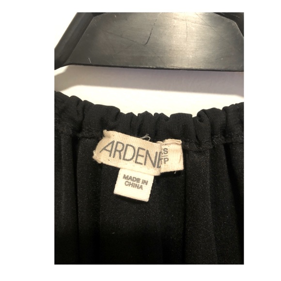 Long Black Dress Halter Neck with Mesh details - Picture 4 of 6